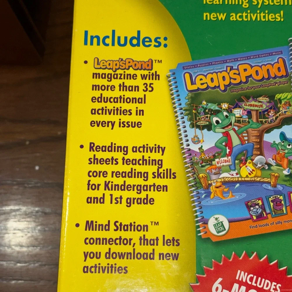 LeapFrog LeapPad Learning System Club Kit vintage - Picture 3 of 4